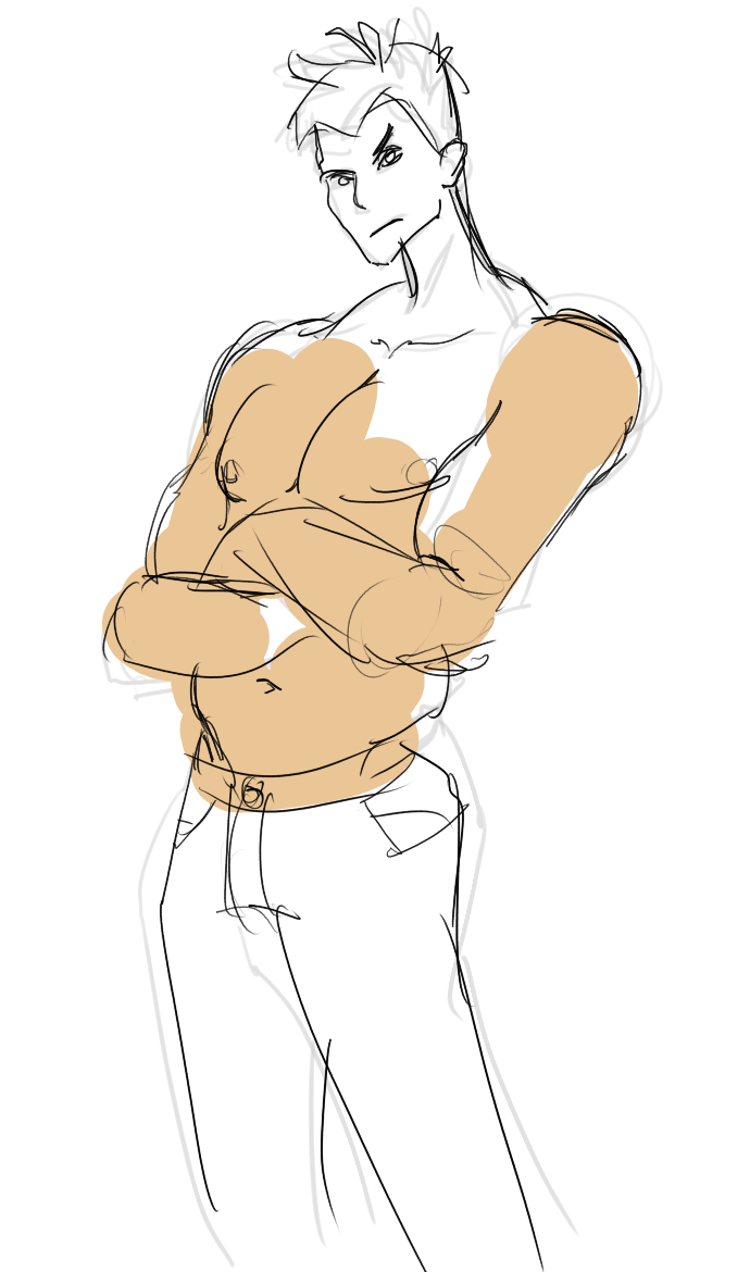 shirtless guy